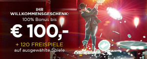 Mr Green 100€ Bonus